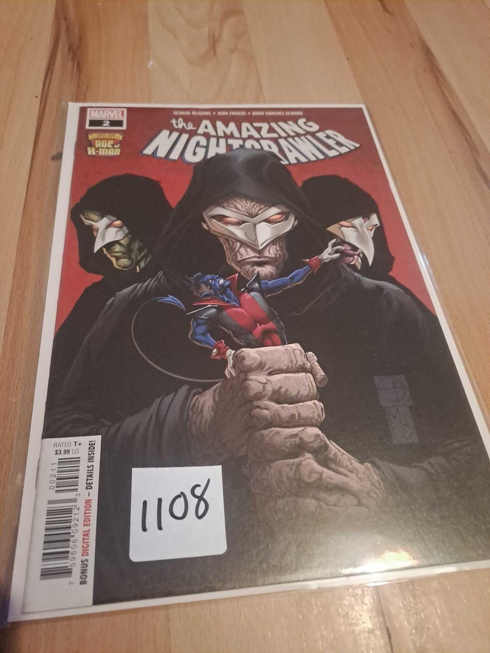 Lot 453: Marvel the amazing nightcrawler issue 2 lot 1108