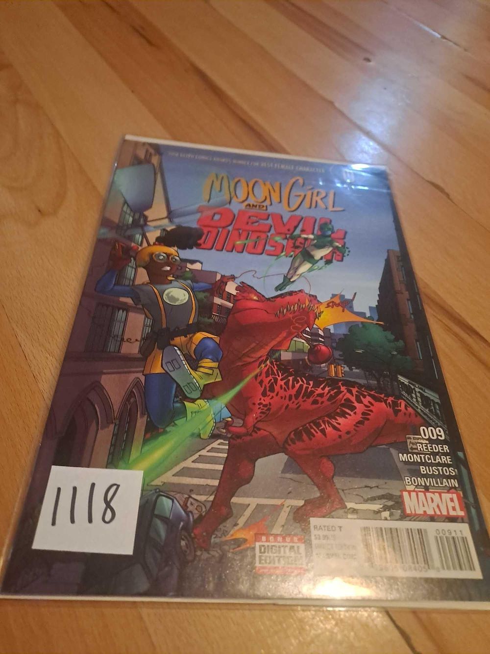 Lot 454: Marvel moon girl and devil dinosaur issue 9...
