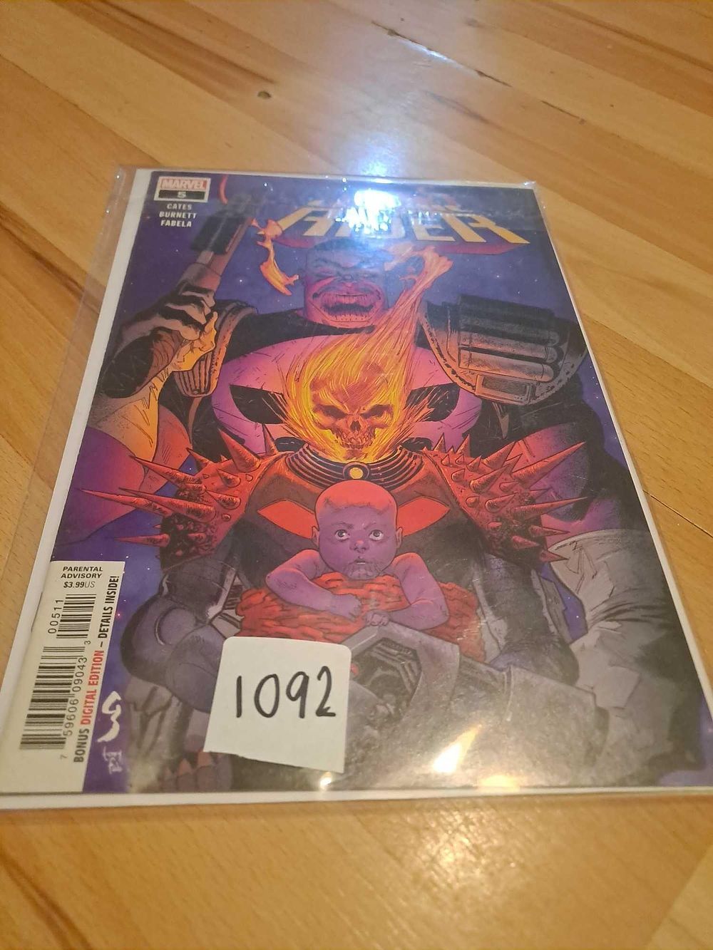 Lot 465: Marvel cosmic ghost rider issue 5 lot 1092
