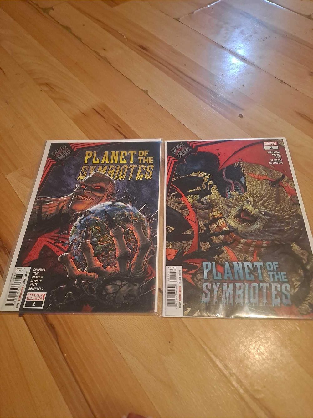 Lot 478: Marvel Planet of the symbiotes issue 1 and...