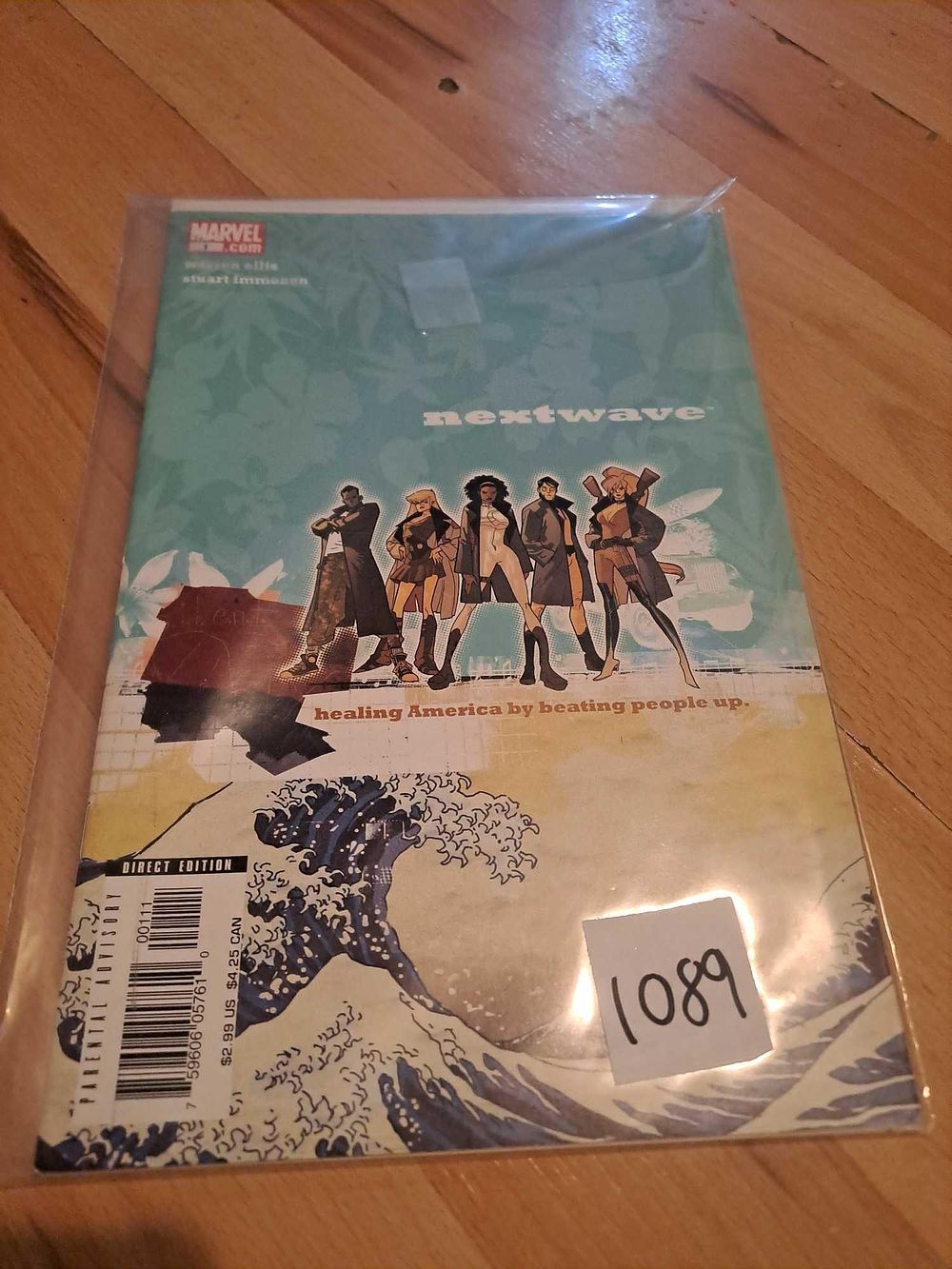 Lot 480: Marvel next wave issue 1 lot 1089