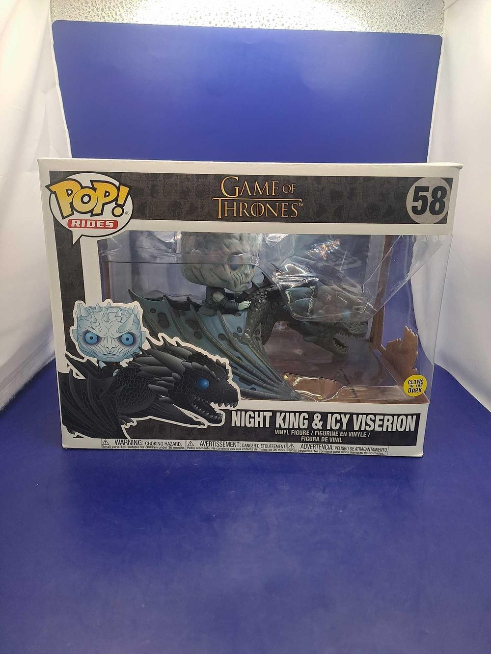 Lot 497: Pop! rides game of thrones night king and...