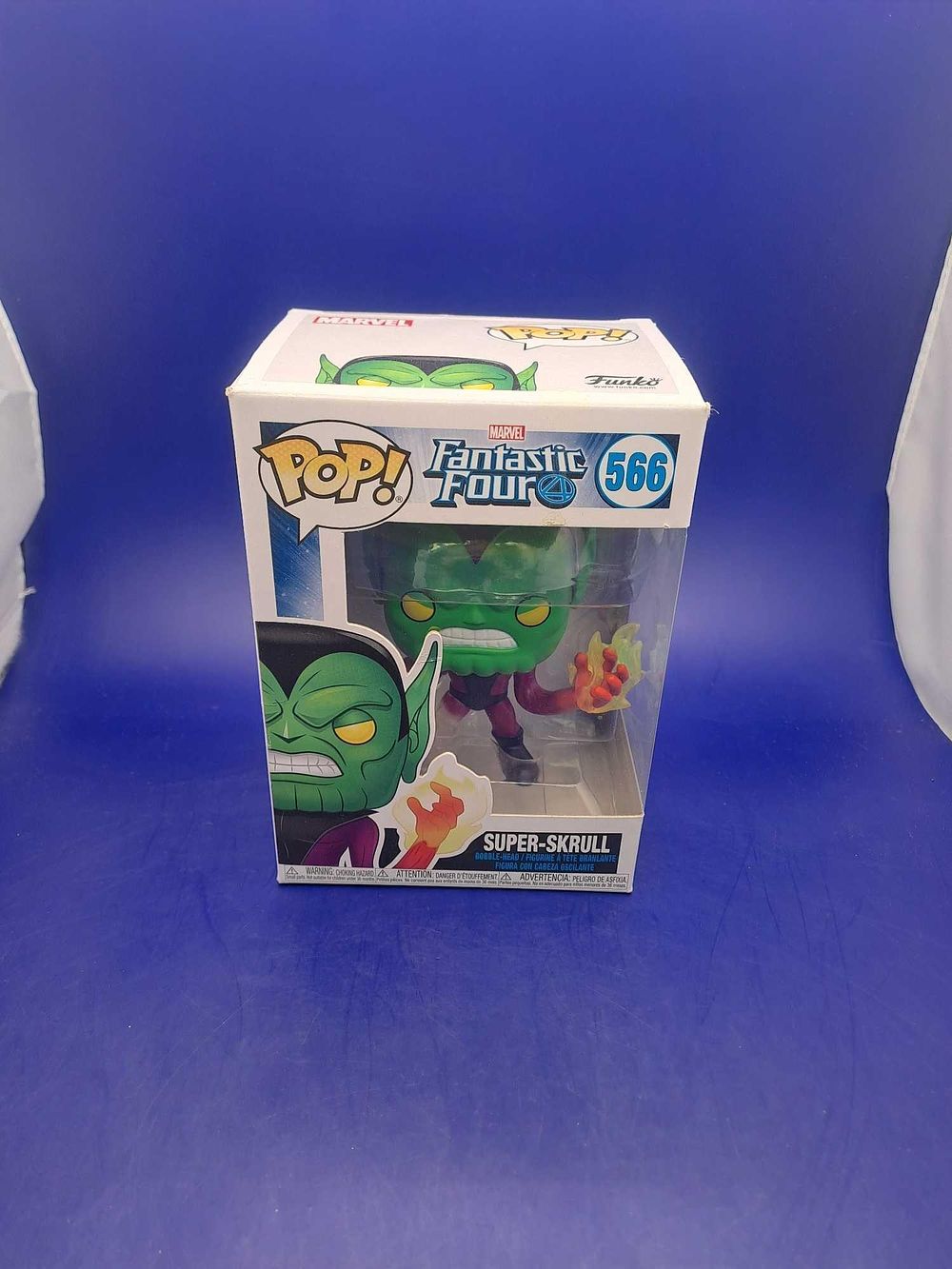 Lot 499: Pop marvel fantastic four 4 super-skrull number 566