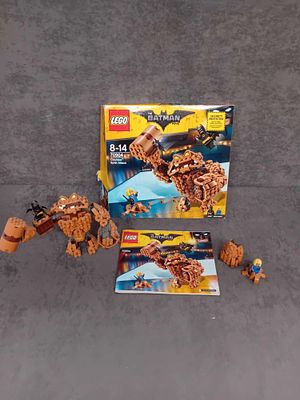 Lego The Batman Movie Clayface Splat Attack 70904 pre built set with box and instruction manual