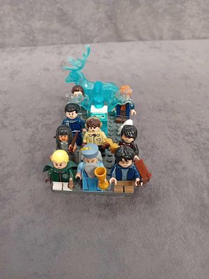 Lego Harry Potter mini figures and accessories as pictured