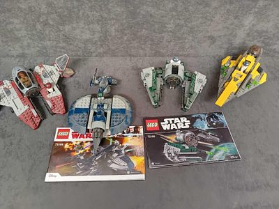 Lego Star Wars mixed lot of ships as pictured
