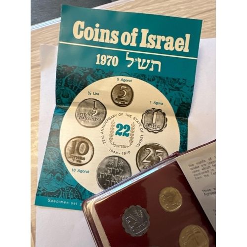 Lot 693: Coins Of Israel Jerusalem Specimen Set 1970
