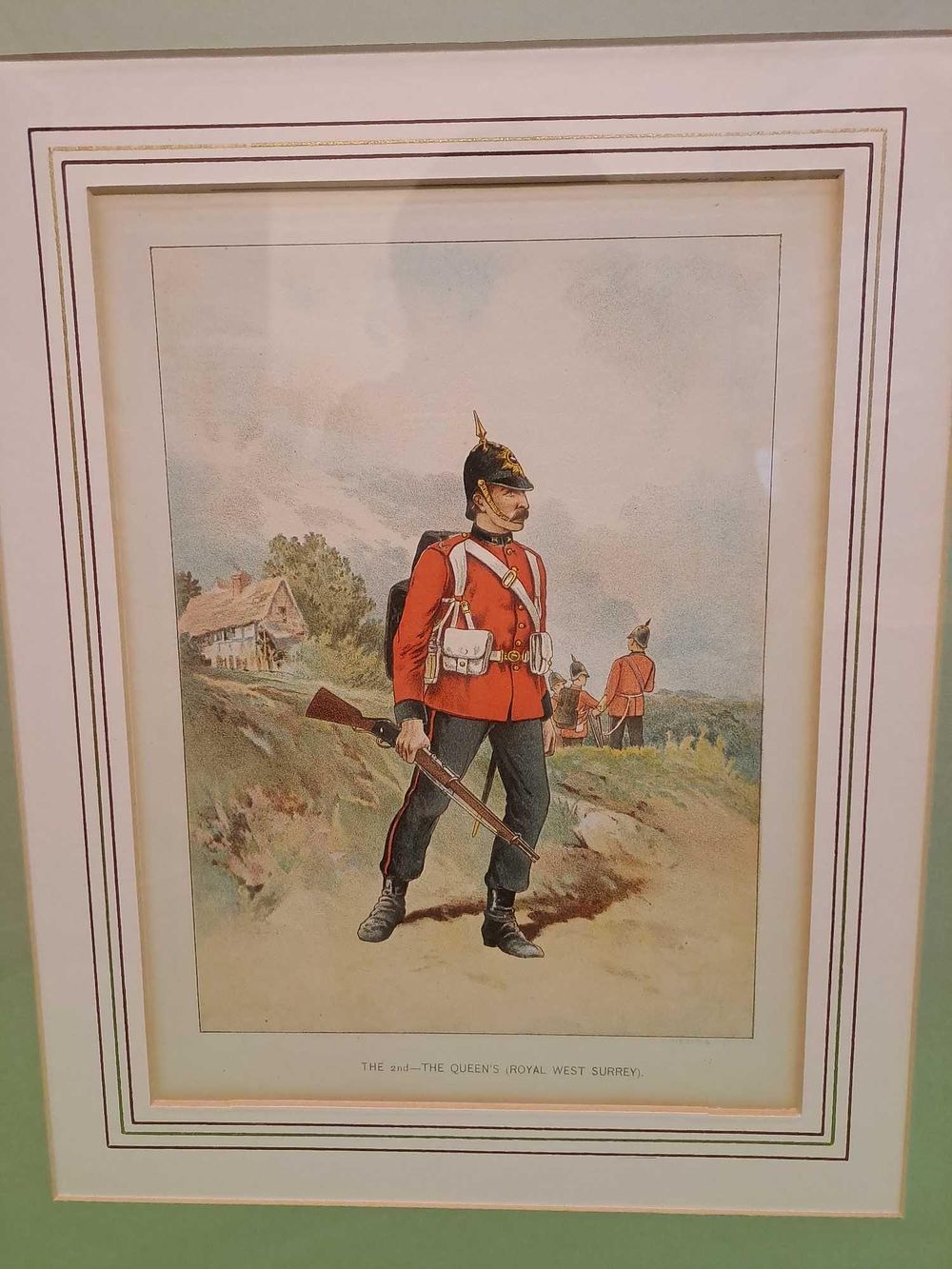 Lot 855: The 2Nd - The Queens (Royal West Surrey)...
