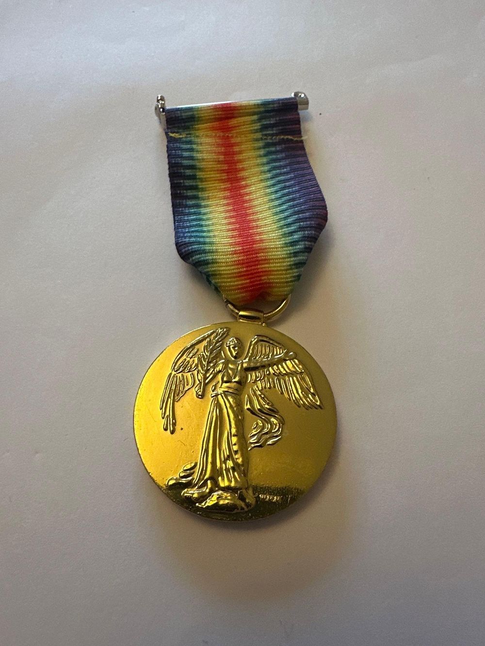 Lot 900: Wilfred 1918 Victoria Medal. The Great War For...