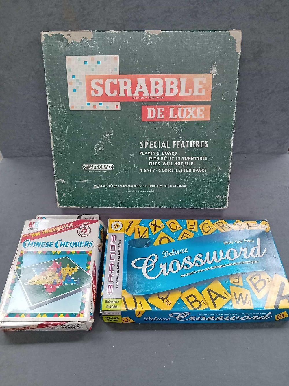 Lot 1039: Mix lot of 3 board games this lot...