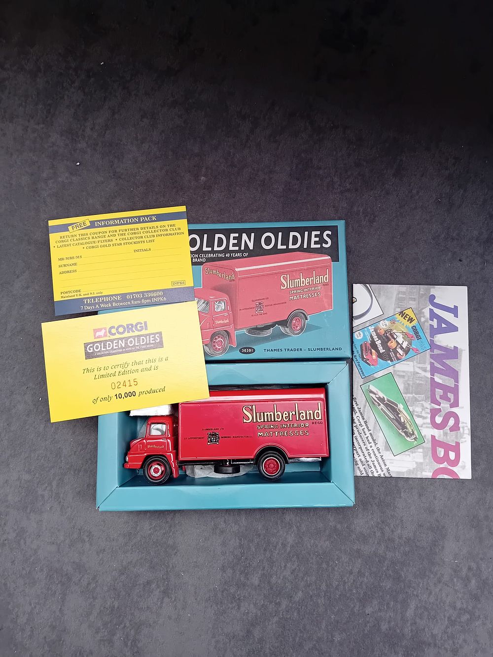 Lot 244: Corgi Golden Oldies #30301 Thames Trader Slumberland