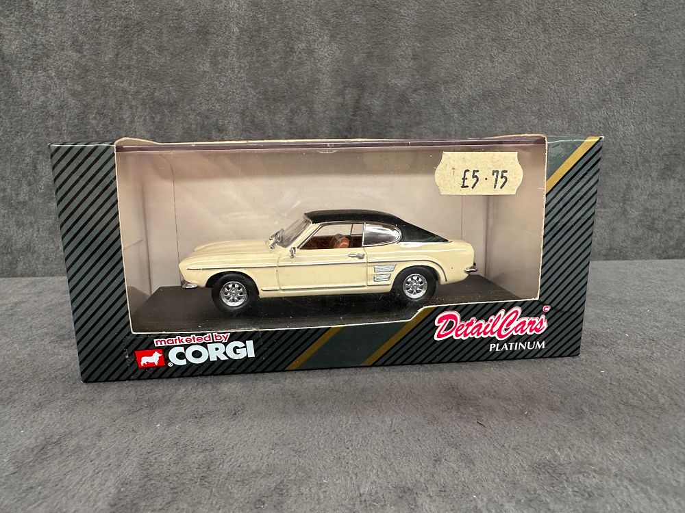 Lot 220: Detail Cars Platinum Marketed by Corgi Ford Capri 3000e 1969 #304