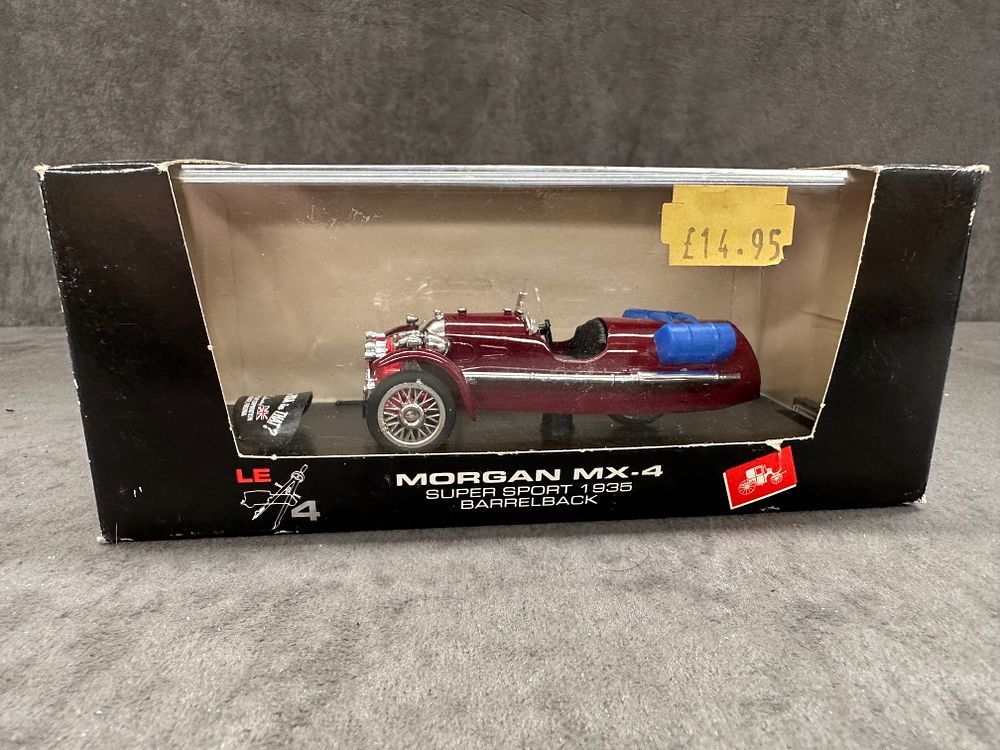 Lot 218: Rare Brumm Morgan MX.4 Super Sport 1935 Barrel Back.