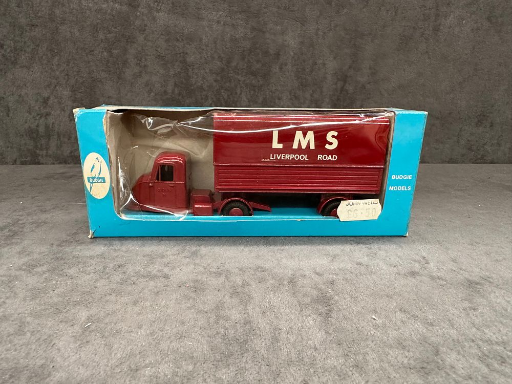 Lot 209: Budgie 702 Diecast model Scammell Scarab & Trailer LMS Boxed