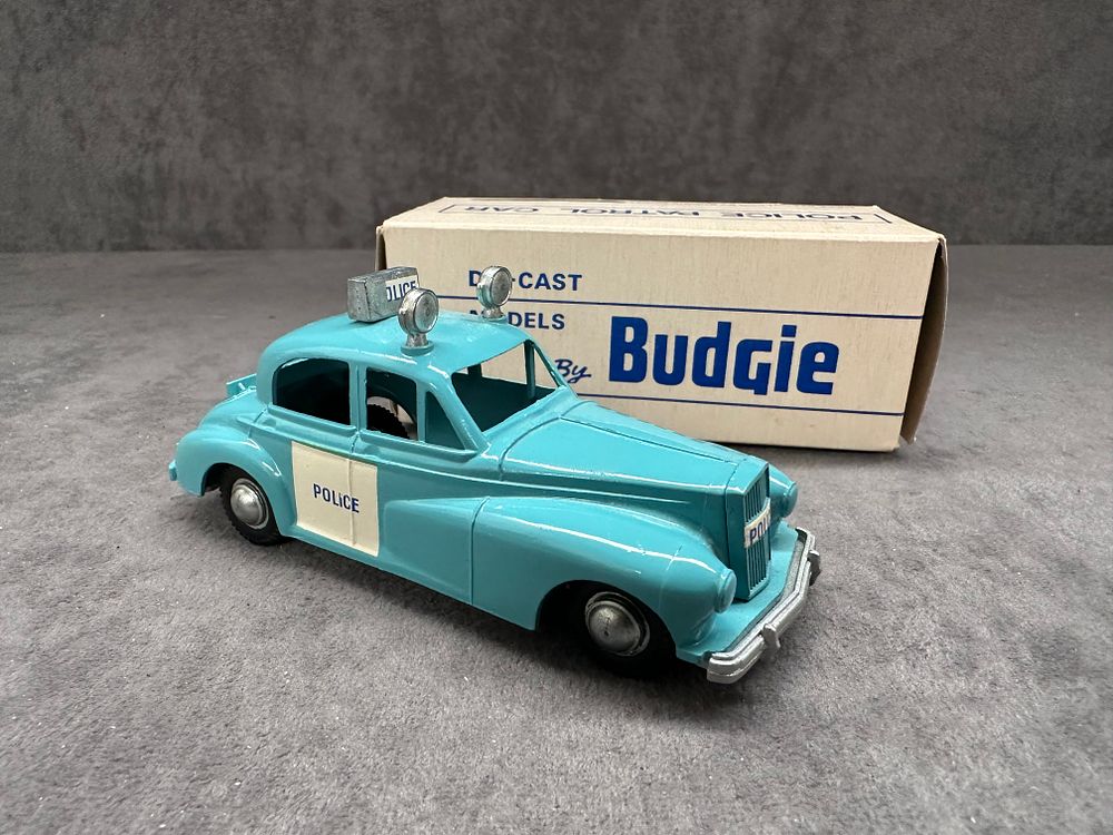 Lot 208: Budgie Toys No.246 Police Patrol Car 1983