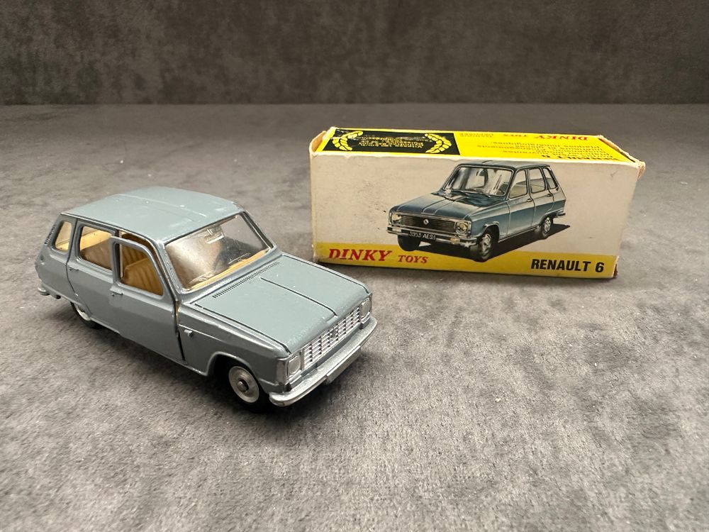 Lot 188: Dinky Toys #1453 Renault 6 Made in Spain in Box.