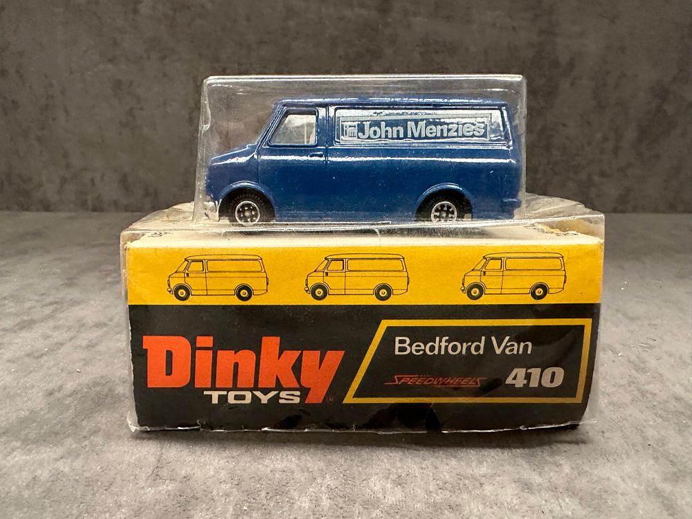 Lot 172: DINKY TOYS BEDFORD VAN John Menzies 410 BOXED