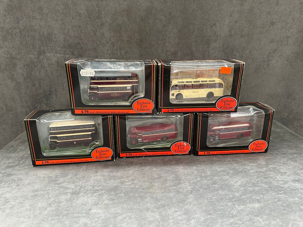Lot 359: 5 x EFE buses as pictured