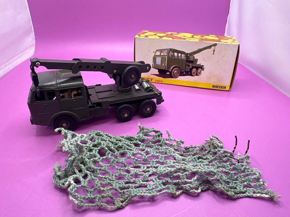 Lot 379: French Military Dinky, 806 Berliet Recovery Truck 1973...