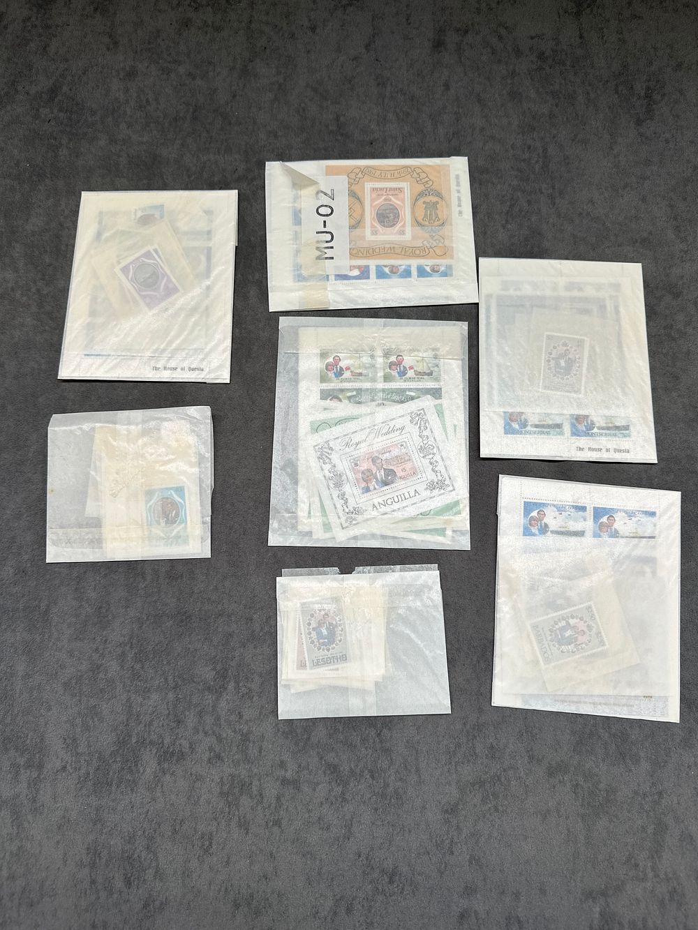 Lot 111: Mixed Lot of Stamps, Charles & Dianna - Excellent Condition still Sealed.