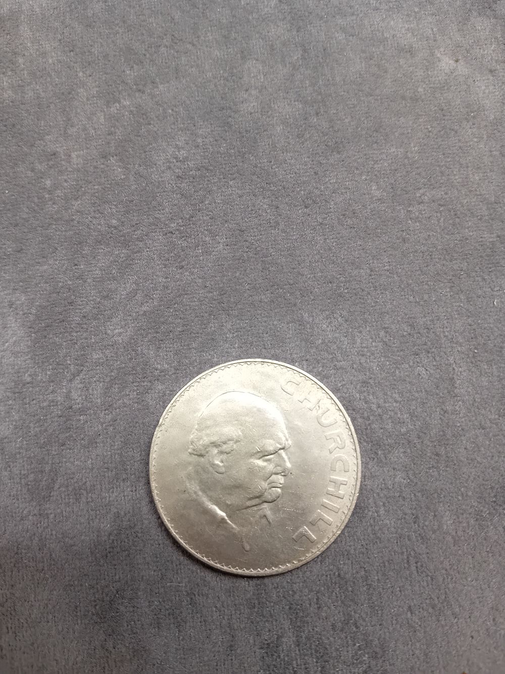 Lot 233: Winston Churchill Coin