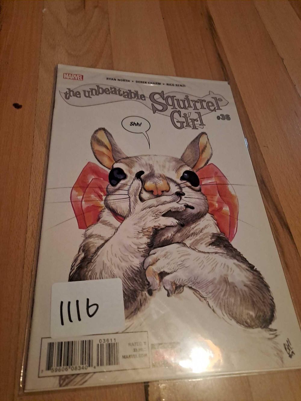 Lot 471: Marvel the unbeatable squirrel girl issue 36 lot...