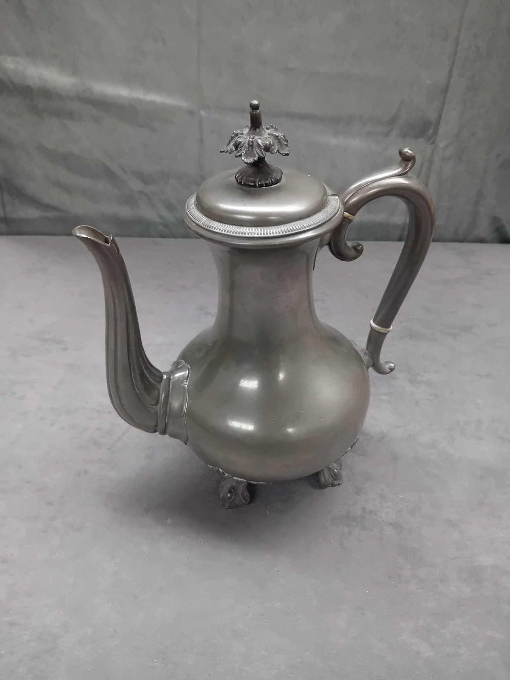 Lot 83: Metal tea pot by Atkin Brothers sheffield