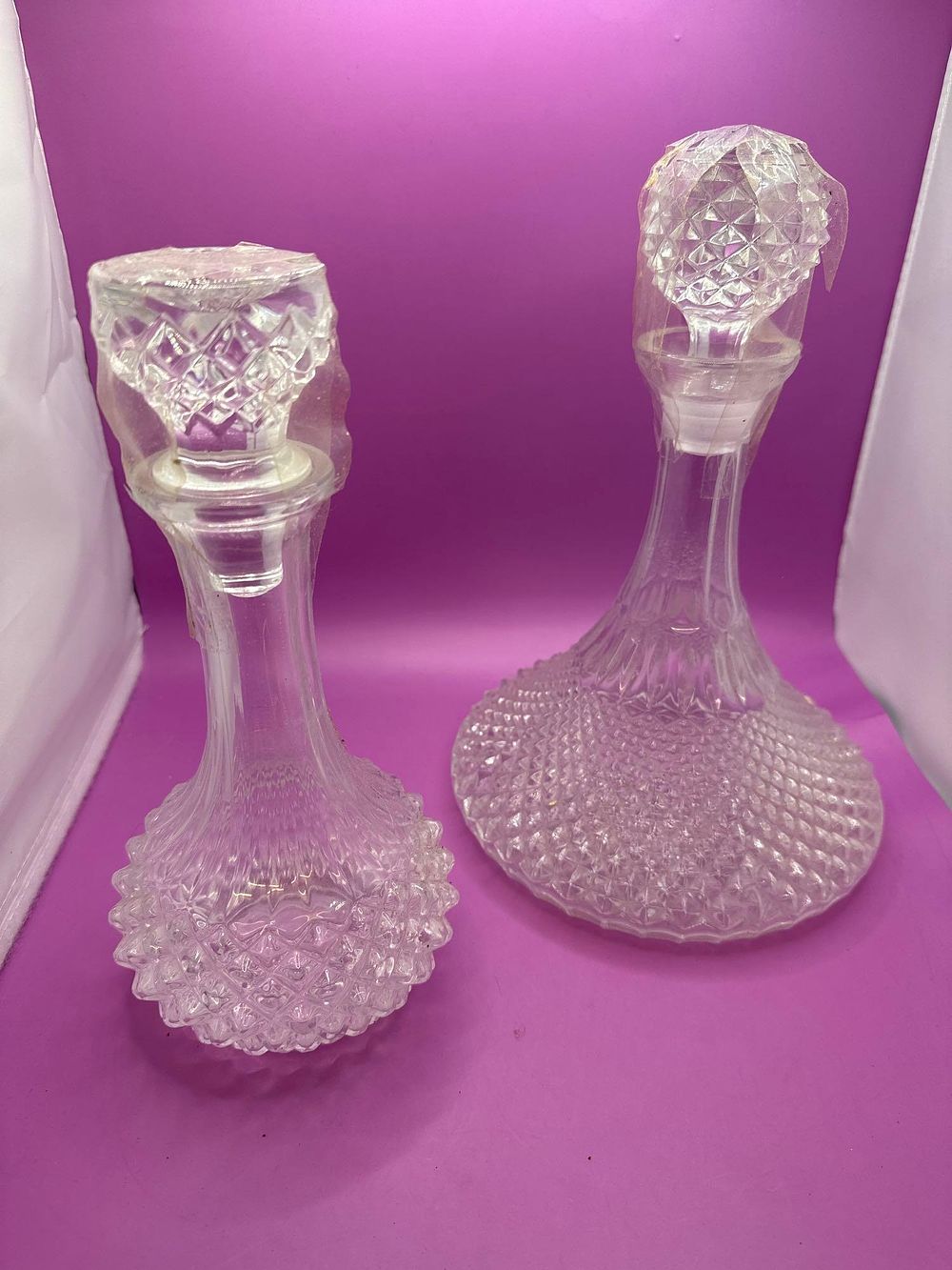 Lot 104: 2 X Crystal Decanters.