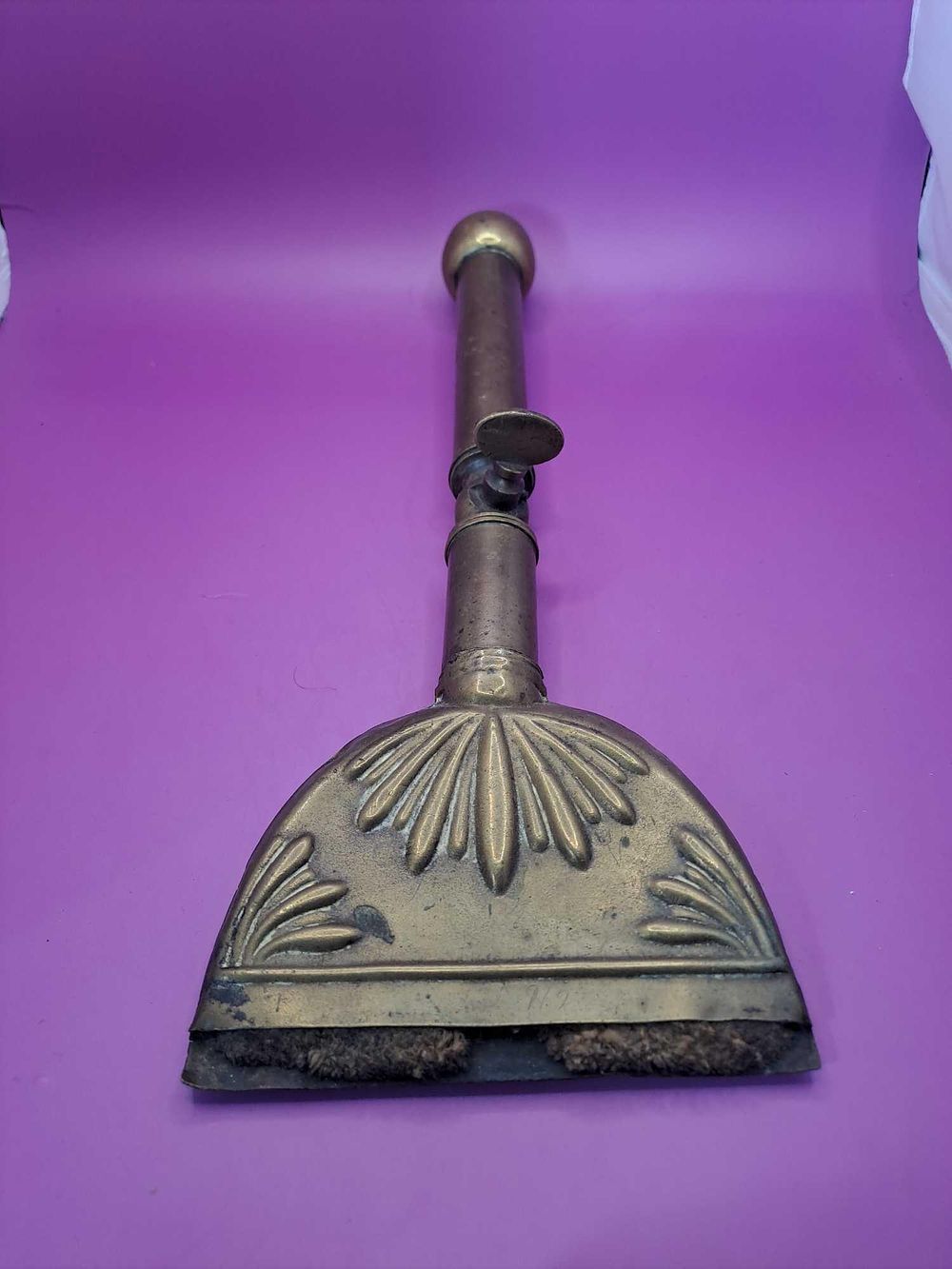 Lot 107: Unusual Antique Copper And Brass Horse Hair Singeing...