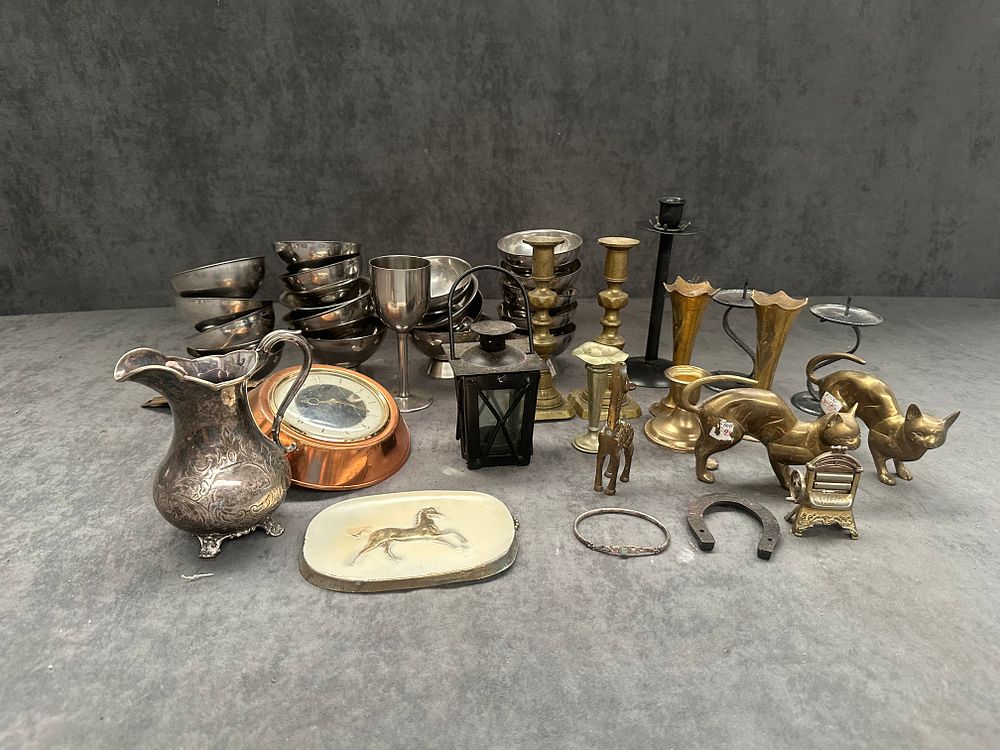 Lot 547: Huge mixed lot of metal wear includes stainless...