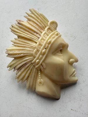 1950s Indian head badge, great condition