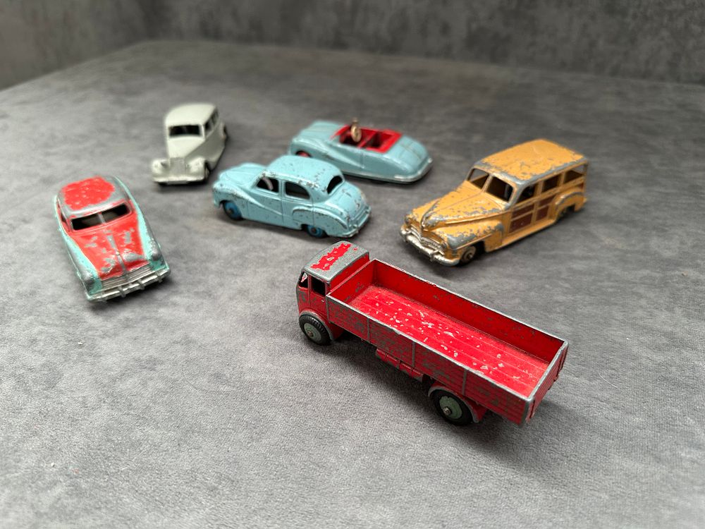 Lot 303: Mixed Lot Dinky, Heavily played with or revival condition.