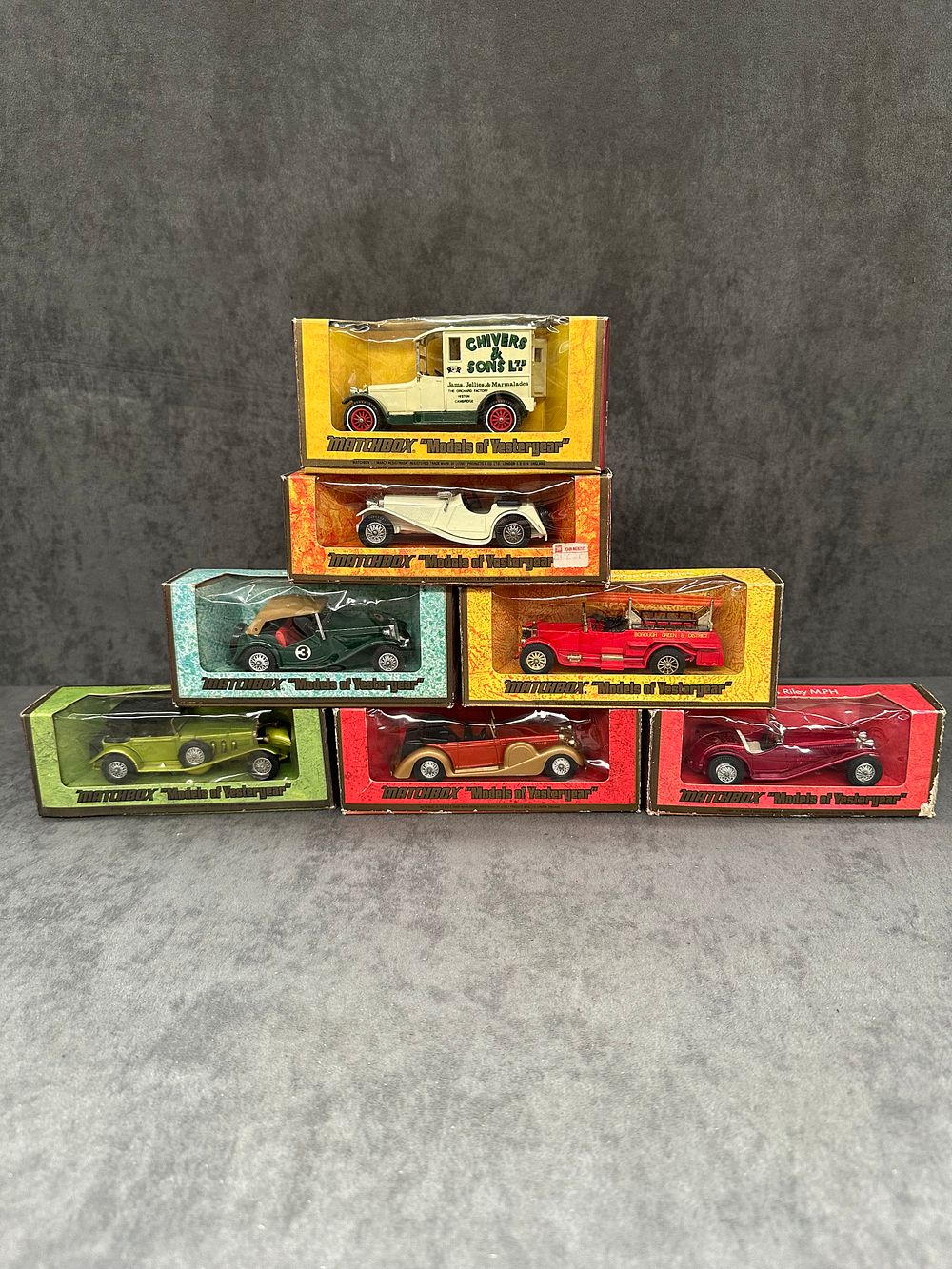 Lot 238: Mixed Lot Matchbox Models of the Yesteryear (7 items in this lot, please see images for more information.)