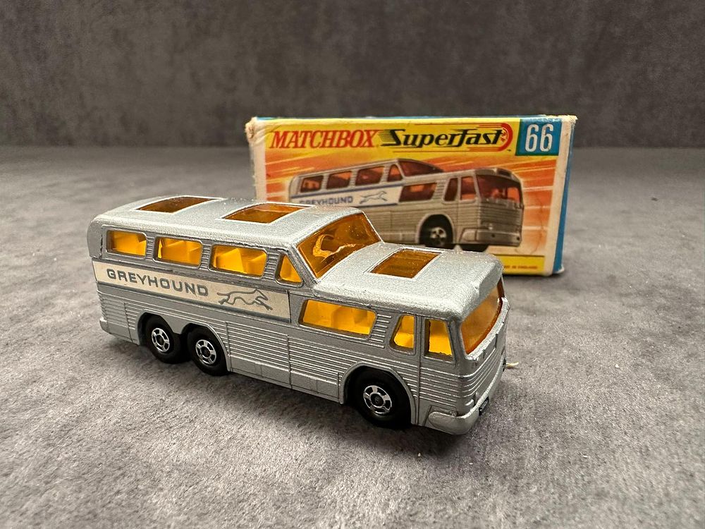 Lot 242: Matchbox Superfast #66 Greyhound Coach