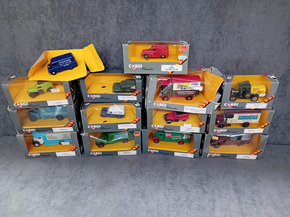 Lot 246: Mixed lot of corgi as picture 14 items in this lot.