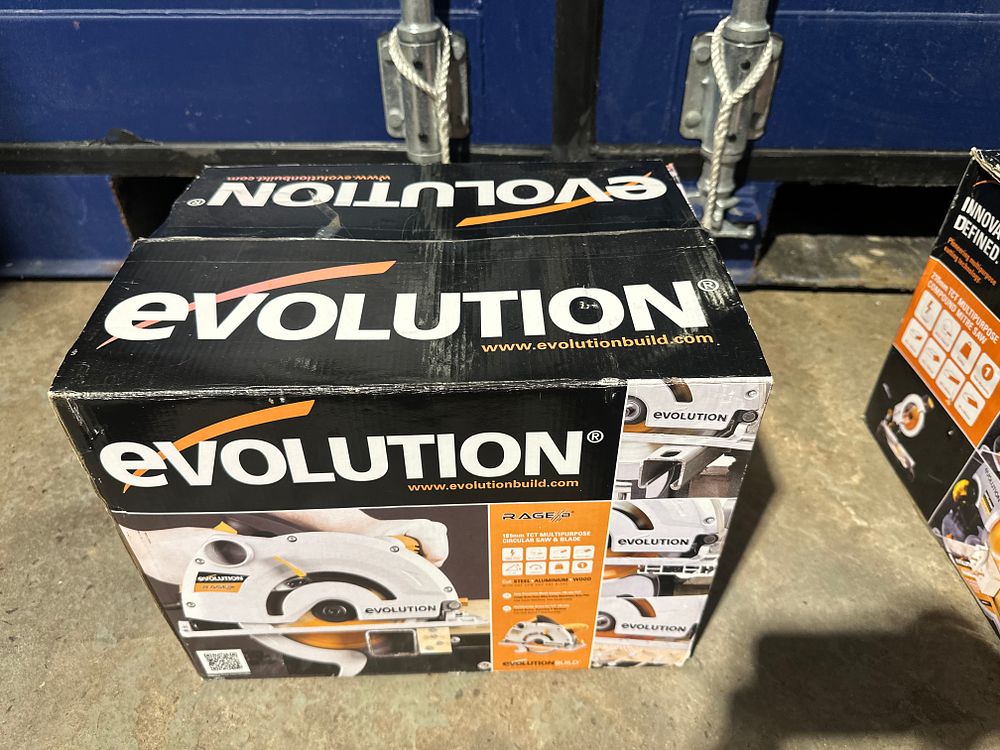 Lot 570: Evolution 185mm TCT Multipurpose Circular Saw