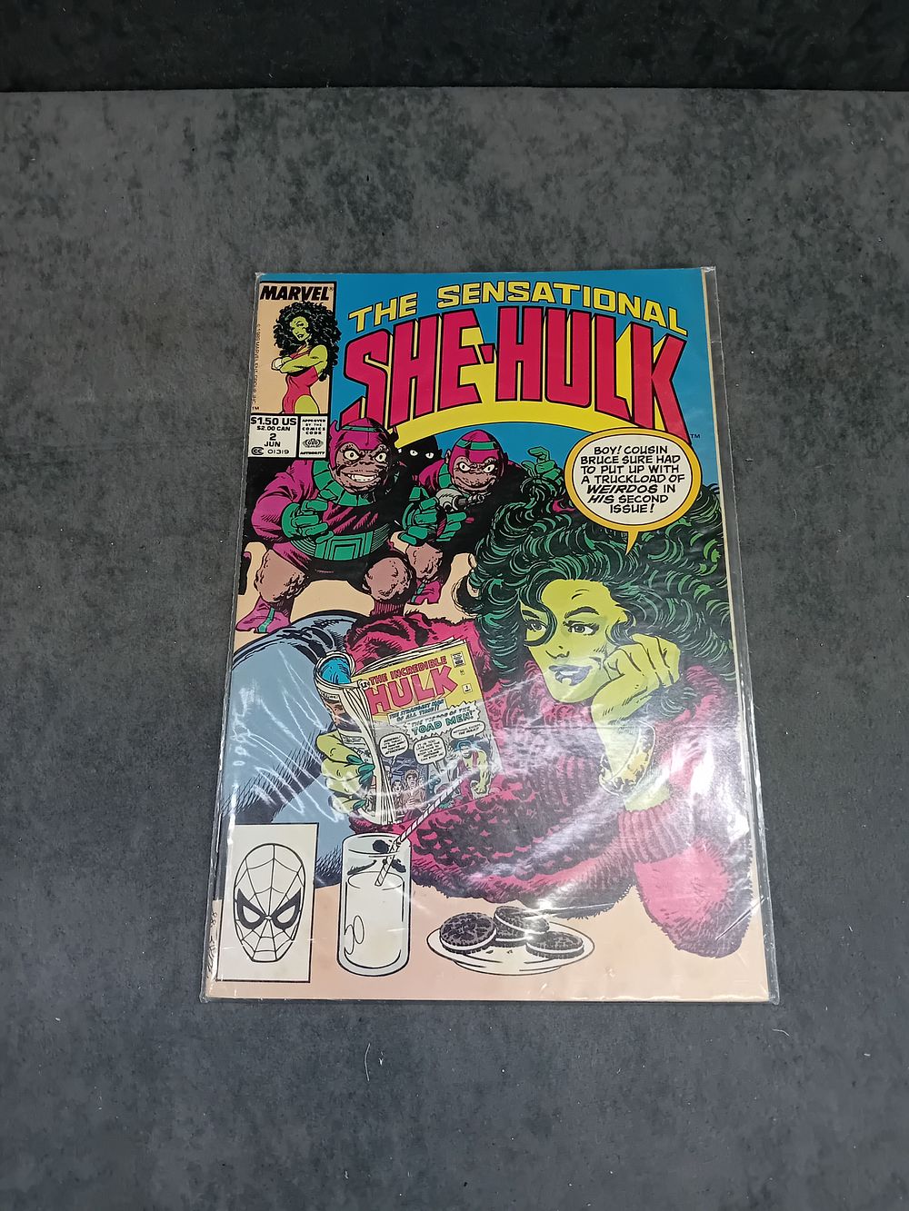 Lot 786: The Sensational She Hulk 1989 issue 2 