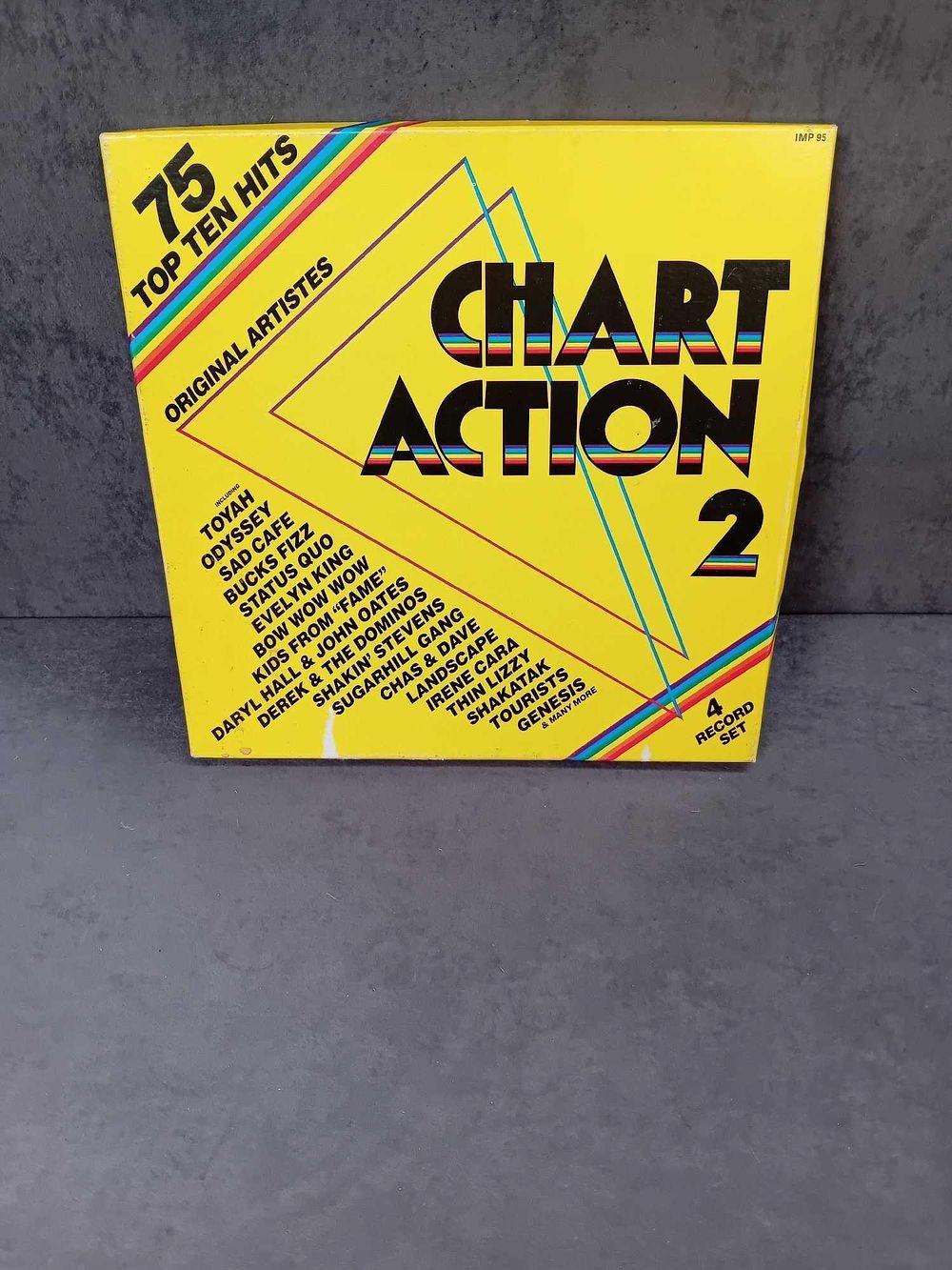 Lot 176: Chart Action 2 4 record set as pictured