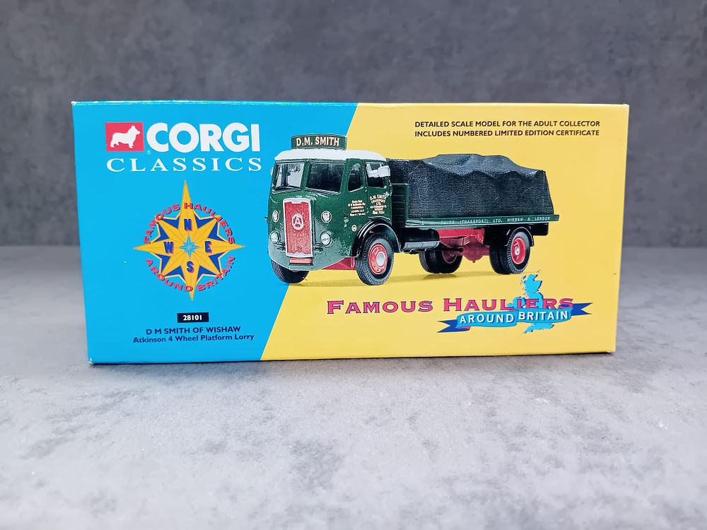 Lot 300: Corgi Classics #28101 D M Smith of Wishaw Atkinson 4 Wheel Platform Lorry.