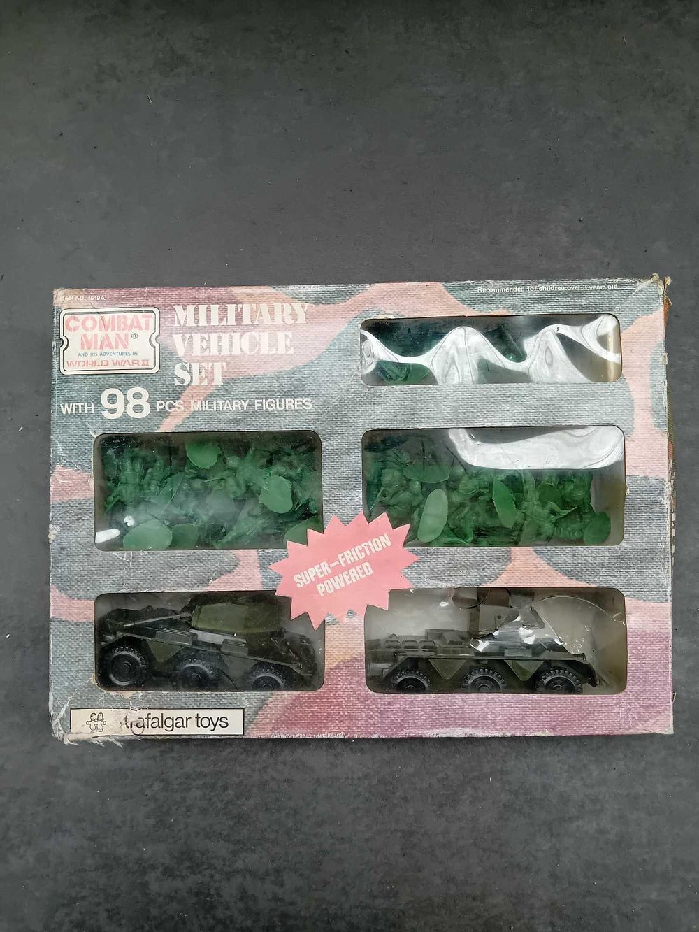 Lot 168: Military Vehicle set manufactured by Trafalgar toys