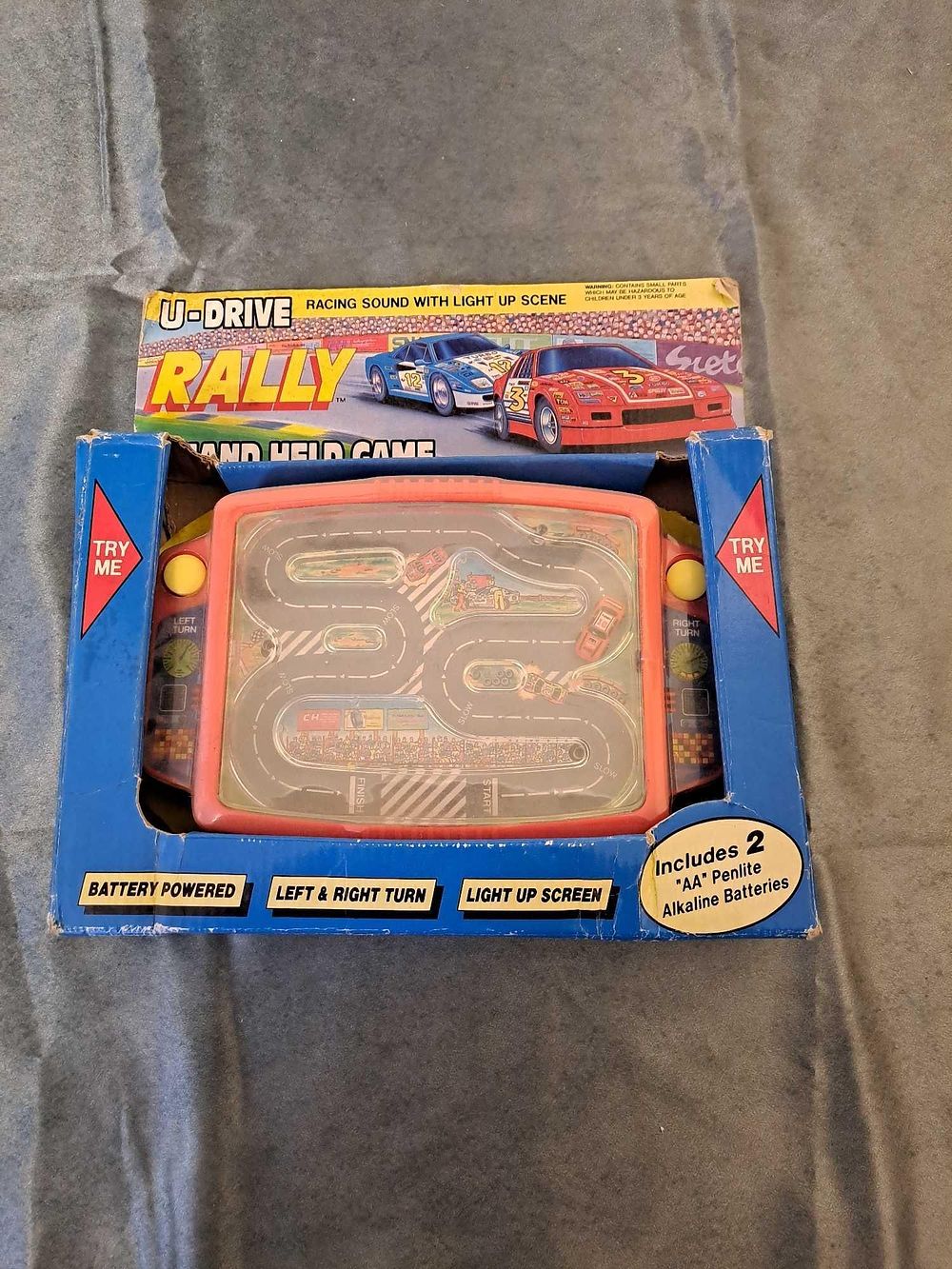 Lot 460: U-Drive Rally Hand Held Game