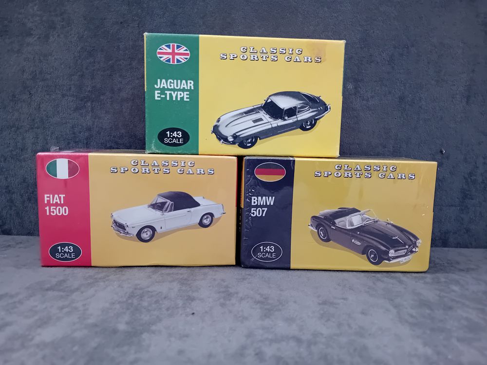 Lot 252: Mixed lot of 3 Atlas Editions Die-cast BMW...