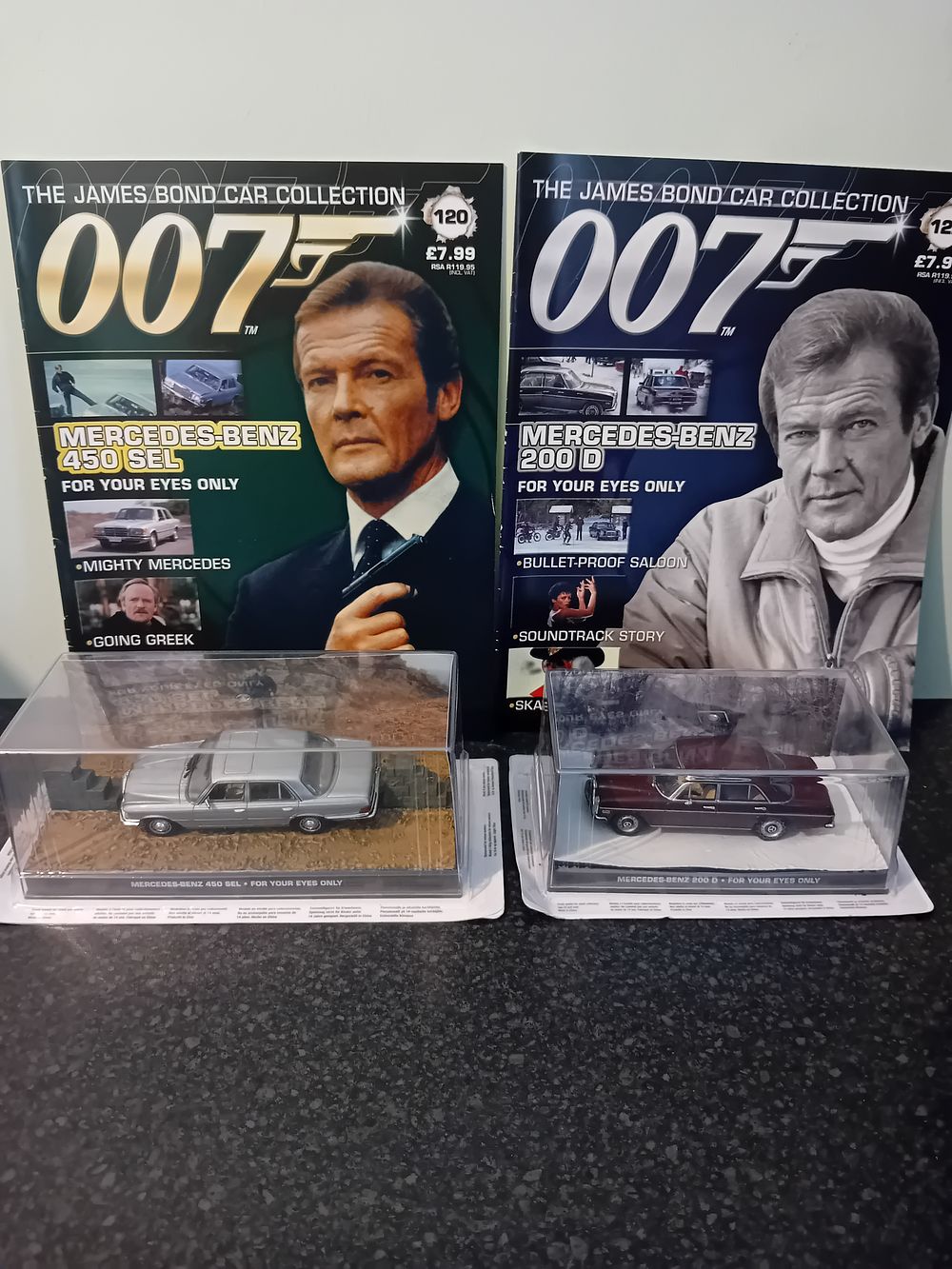 Lot 383: Lot of 2 The James Bond car collection...