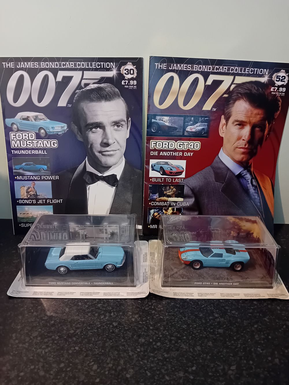 Lot 382: Lot of 2 The James Bond car collection...