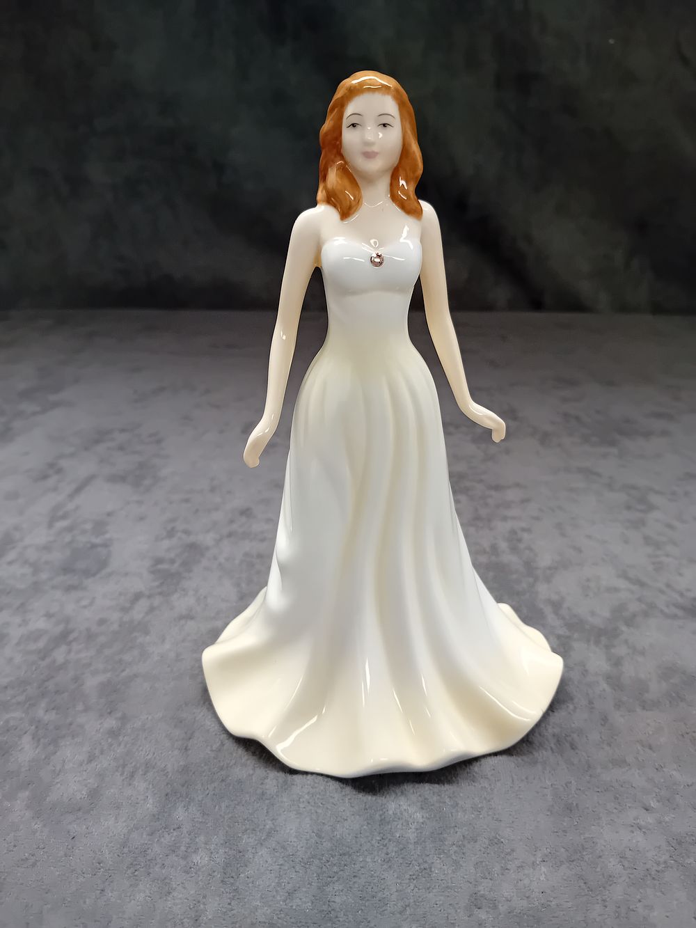 Lot 879: Royal Doulton The Gemstone Collection June Pearl HN 4975
