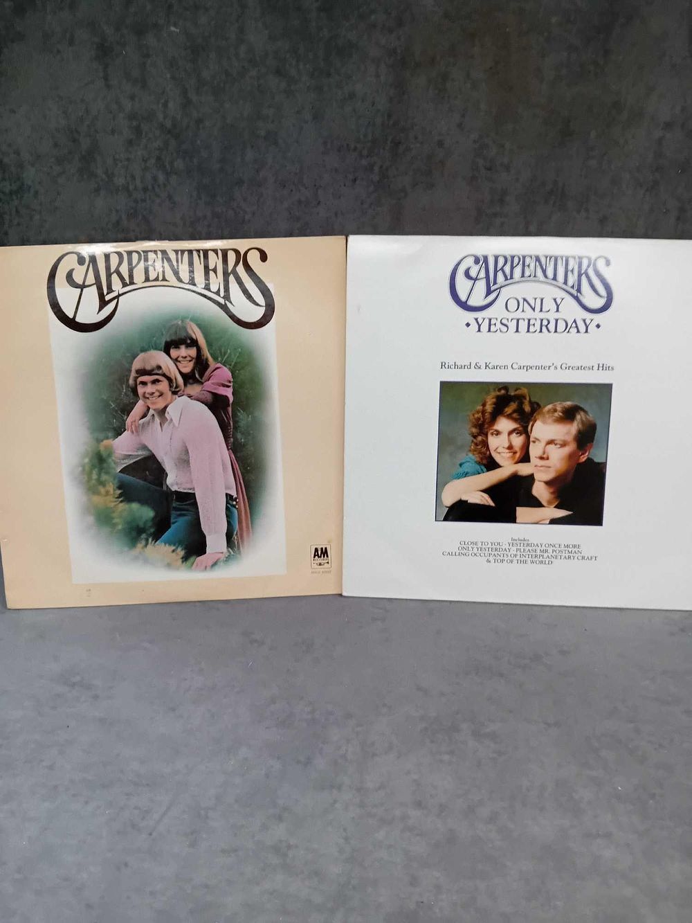 Lot 937: 2 x Carpenters vinyls as pictured