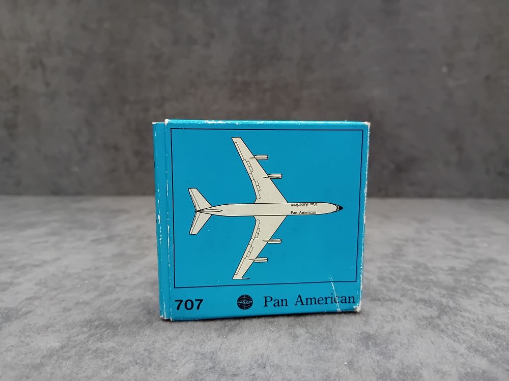 Lot 404: Schuco Pan American Boeing 707 model no. 335...