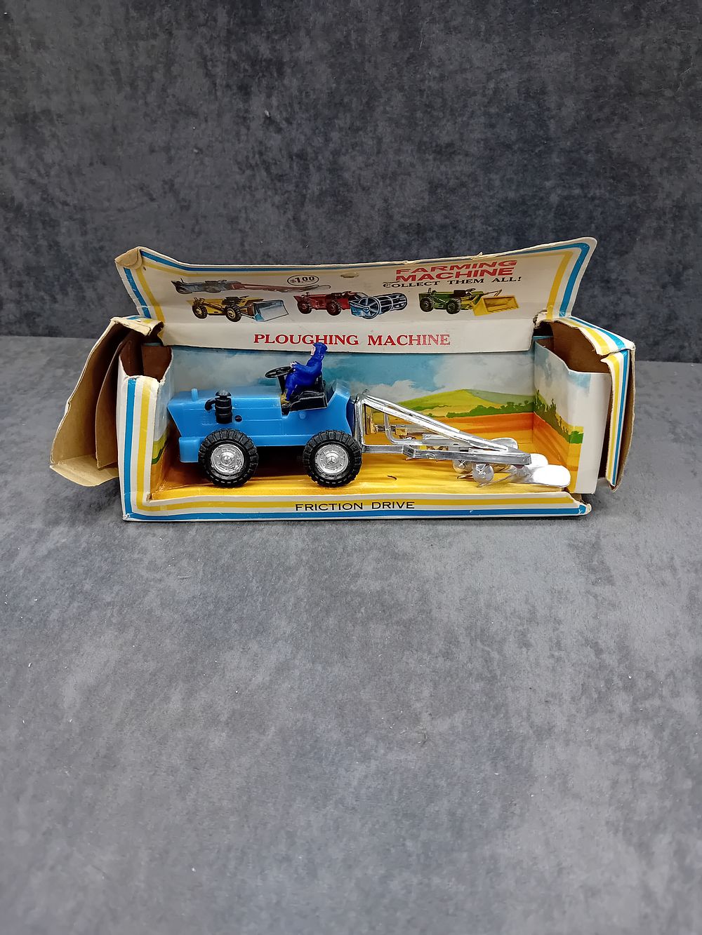 Lot 270: Farming machine ploughing machine made in Hong Kong...