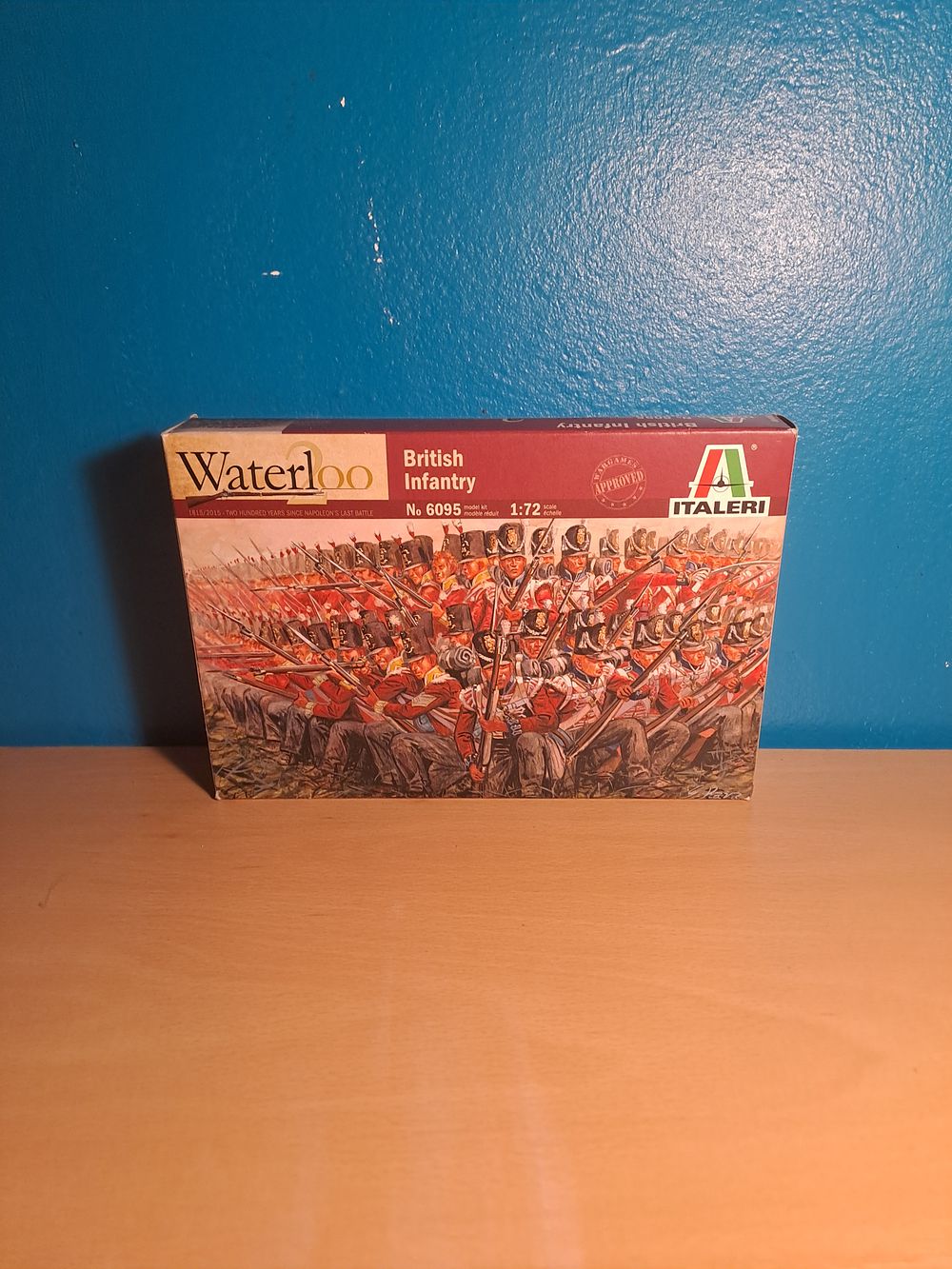 Lot 424: Italeri Waterloo british infantry scale 1:72