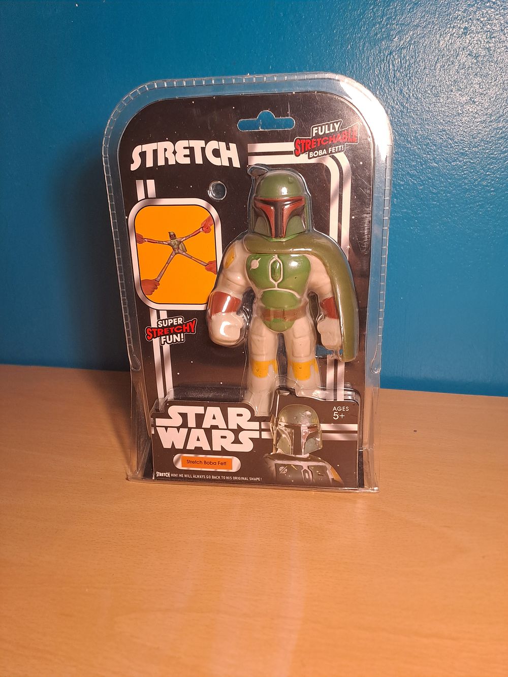 Lot 421: Starwars stretch, fully stretchable BOBA FETT